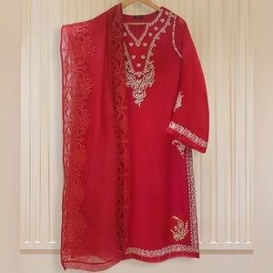 Pakistani Agha Noor formal 3 piece